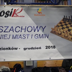 Szachowy Turniej Miast i Gmin w Radzionkowie, 15.12.2018